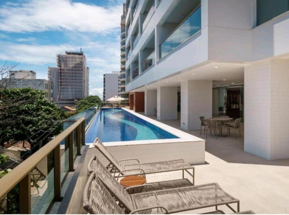 Loft 535 Farol Da Barra, Varanda, Piscina, Academia, No Farol Da Barra Салвадор Екстериор снимка