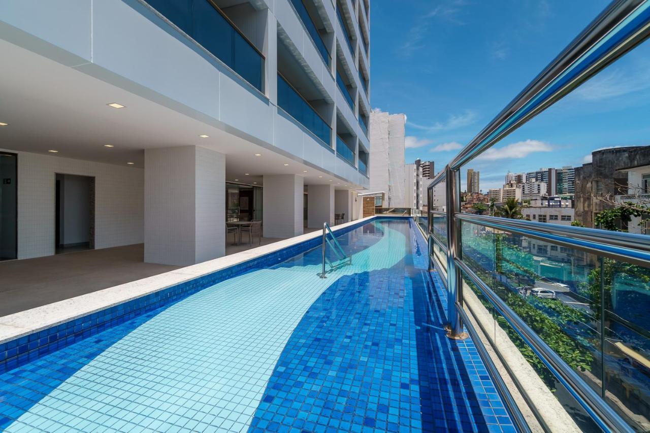 Loft 535 Farol Da Barra, Varanda, Piscina, Academia, No Farol Da Barra Салвадор Екстериор снимка